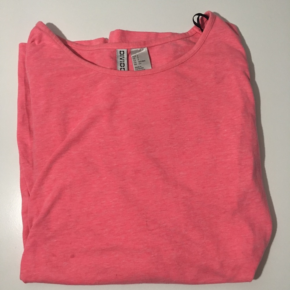 Pink long sleeve shirt